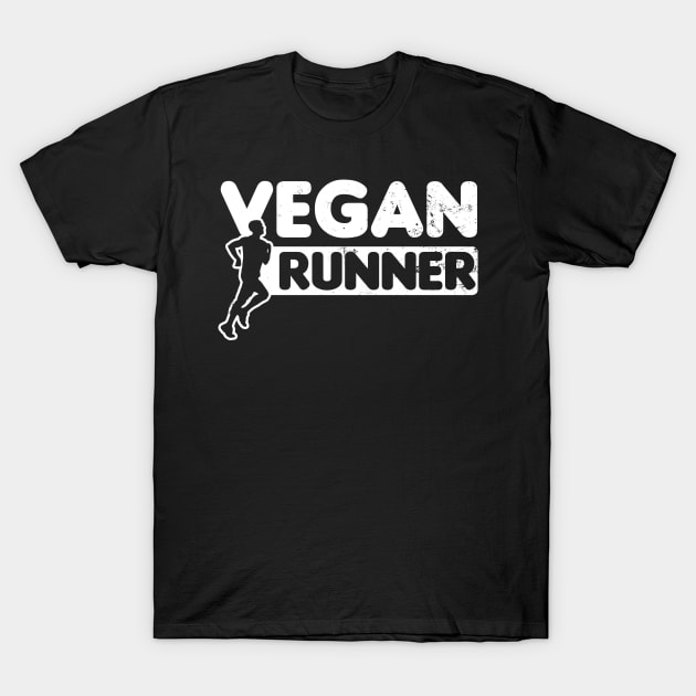 Vegan Athlete Shirt | Runner Gift T-Shirt by Gawkclothing